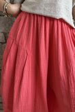 Tasha Cushion Cotton Sia Barrel Pant Watermelon